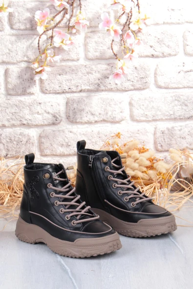 Guja Alexis Rahat Esnek Lastik Bağçıklı Fermuarlı Kadın Bot - Resim 5