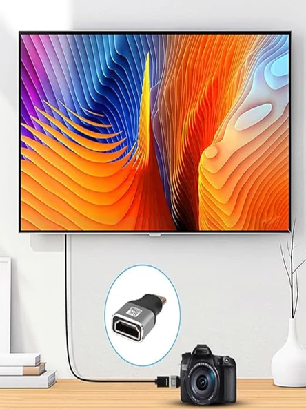 Anunnaki 8K Uhd Mini HDMI to HDMI Çevirici Dönüştürücü Converter - Resim 5