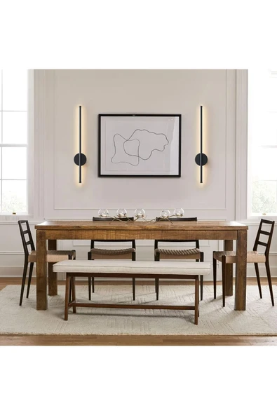 VOLTMARKET Tak çalıştır Aplik Pilli 70cm Dekoratif Tasarım Şık - 4