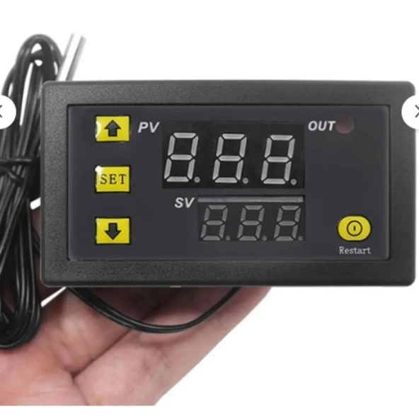 AC 220 Dijital Termostat Modül | Kuluçka ve Akvaryum Sıcaklık Kontrol Kartı - 2