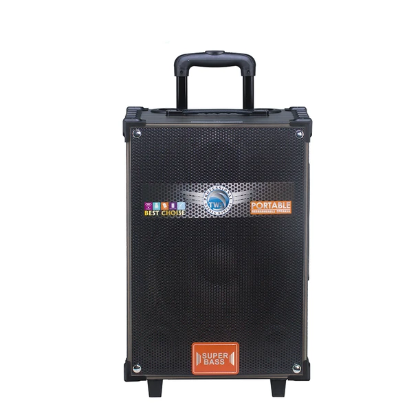 LT-912 Dijital LED Göstergeli FM Radyolu Mikrofonlu Gitar Girişli TWS 12 inç Stereo Bass Kablosuz Karaoke Hoparlör - 2