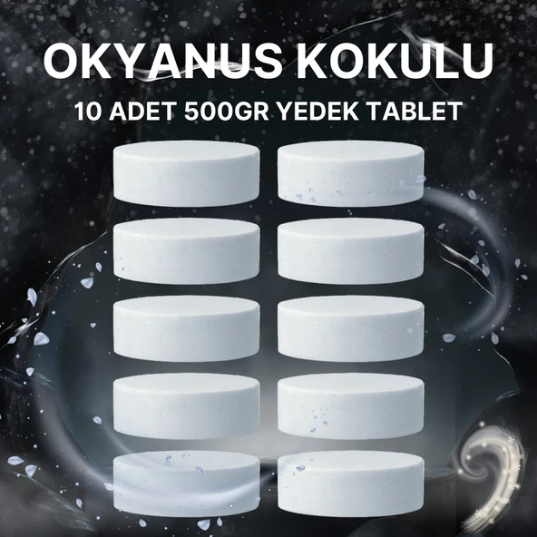 5 Adet 2x500 gr Nem Alıcı Rutubet Ve Küf Önleyici Yedek Tablet Okyanus ürün görseli