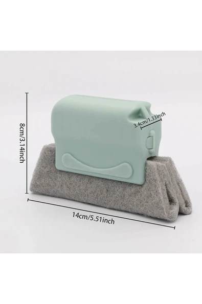 Mucit Home 1 Adet Pencere Oluğu Dip Köşe Temizleme Fırçası | Oluklu Fırça - Resim 5