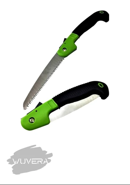 Wuvera Katlanır Budama Testeresi – 180 mm Kompakt ve Keskin Bahçe Testere - Resim 4