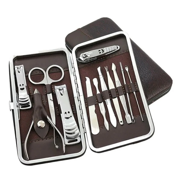 12 Parça Manikür Seti Çantalı