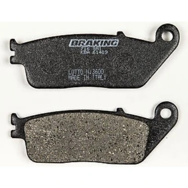 Braking 716Sm1 2017-2023 Kawasaki Versys X300 Uyumlu Ön Fren Balatası Yarı Metalik Balata - 3