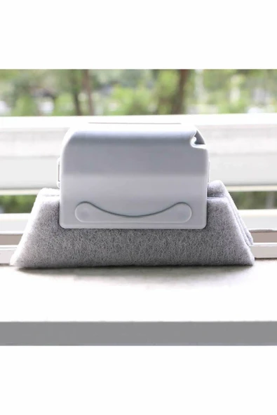 Mucit Home 1 Adet Pencere Oluğu Dip Köşe Temizleme Fırçası | Oluklu Fırça - Resim 3