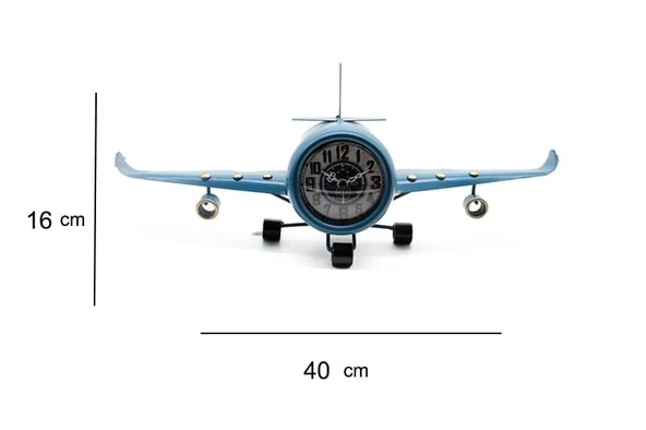 Uçak Saat 41cm - 2