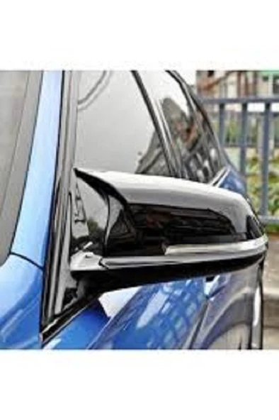 Bmw F30 2012-2018 Uyumlu Batman Yarasa Ayna Kapağı Piano Black - 2