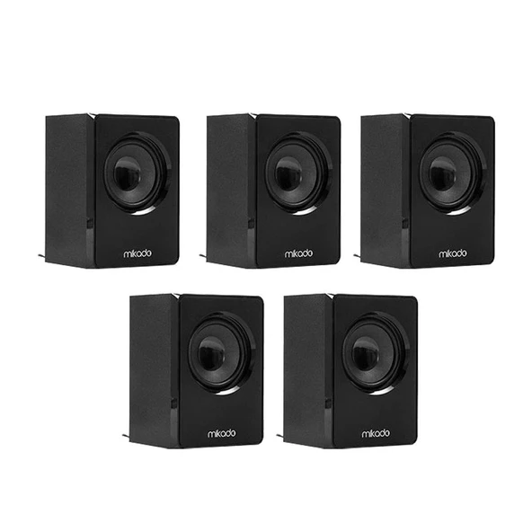 Mikado MD-505 5+1 USB - SD - FM Destekli Bluetooth Hoparlör - 3