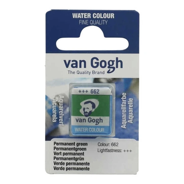 Supertrend Van Gogh 1/2 Tablet Sulu Boya 662 Permanent Green - 1