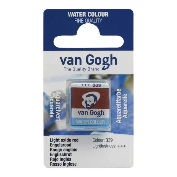 Supertrend Van Gogh 1/2 Tablet Sulu Boya 339 Light Oxide Red - 1