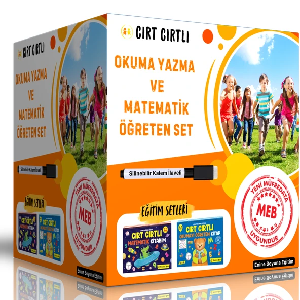 Cırt Cırtlı Okuma Yazma ve Matematik Öğreten Set (3-7 Yaş İçin) ürün görseli 1
