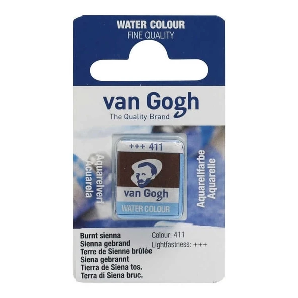 Supertrend Van Gogh 1/2 Tablet Sulu Boya 411 Burnt Sienna ürün görseli 1