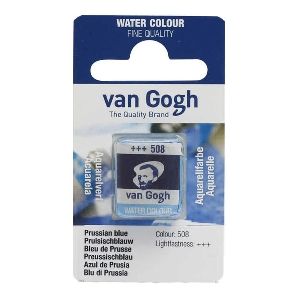 Supertrend Van Gogh 1/2 Tablet Sulu Boya 508 Prussian Blue ürün görseli 1