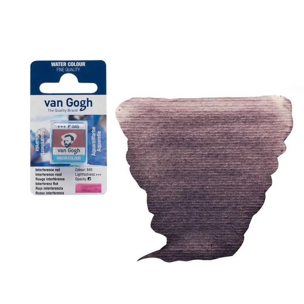 Supertrend Van Gogh 1/2 Tablet Sulu Boya 845 Interference Red - 1