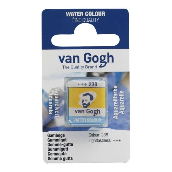 Supertrend Van Gogh 1/2 Tablet Sulu Boya 238 Gamboge ürün görseli 1