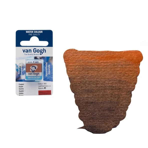 Supertrend Van Gogh 1/2 Tablet Sulu Boya 805 Copper ürün görseli 1