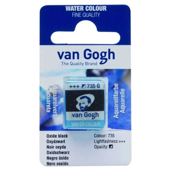 Supertrend Van Gogh 1/2 Tablet Sulu Boya 735 Oxide Black - 1