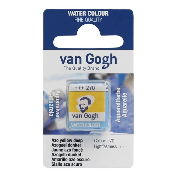 Supertrend Van Gogh 1/2 Tablet Sulu Boya 270 Azo Yellow Deep - 1