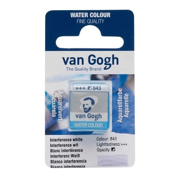 Supertrend Van Gogh 1/2 Tablet Sulu Boya 843 Interference White ürün görseli 1
