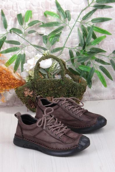 Guja Healer Rahat Esnek Yanlardan Tabana Dikişli Erkek Ayakkabı - 7