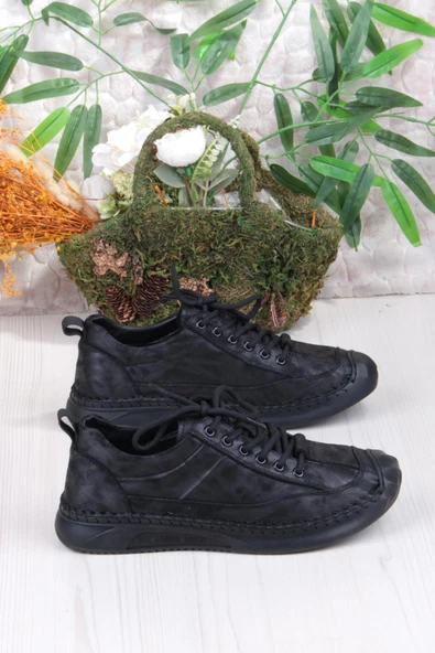 Guja Healer Rahat Esnek Yanlardan Tabana Dikişli Erkek Ayakkabı - 2