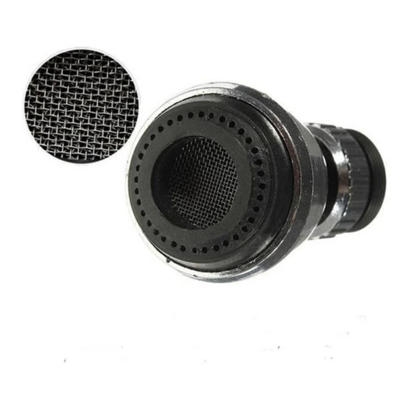 Mini Hareketli Oynar Başlıklı Musluk Başlığı - Musluk Ucu Süzgeci - Resim 4