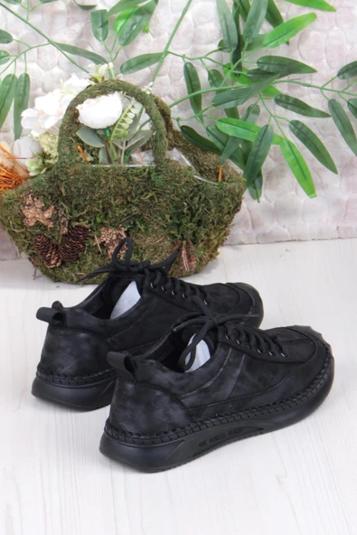 Guja Healer Rahat Esnek Yanlardan Tabana Dikişli Erkek Ayakkabı - 5