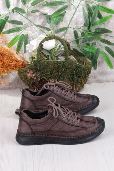 Guja Healer Rahat Esnek Yanlardan Tabana Dikişli Erkek Ayakkabı - 8