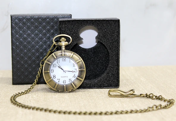 Özel Kutulu Antik Köstekli Saat Model 1 ürün görseli 1