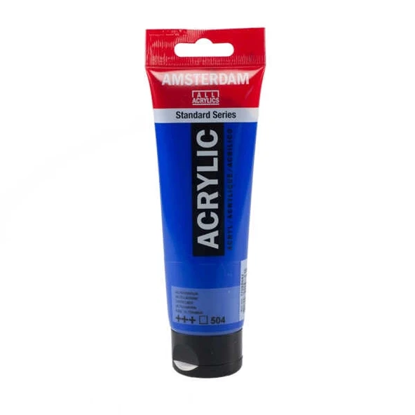 Supertrend Amsterdam Akrilik Boya 120 ml. 504 Ultramarine ürün görseli 1