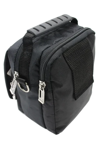 Monalisa Home Erkek Lüks  Siyah Renk Küçük Bol Bölmeli El Çantası - 3