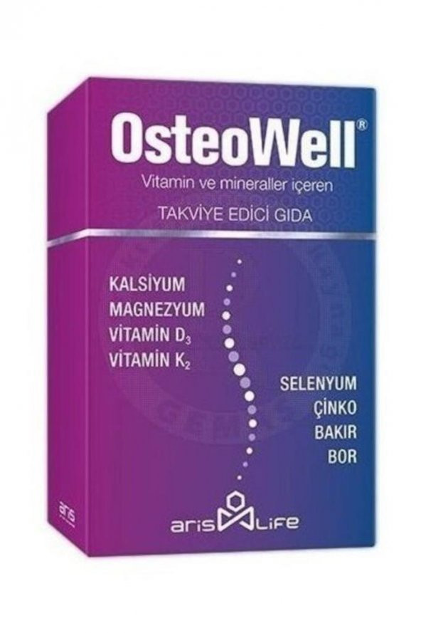 Aris Life Osteowell 30 Tablet (SKT:09/2024)