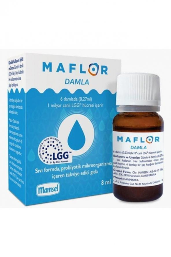 Maflor Probiyotik LGG Damla 8 Ml (SKT:09/2023)