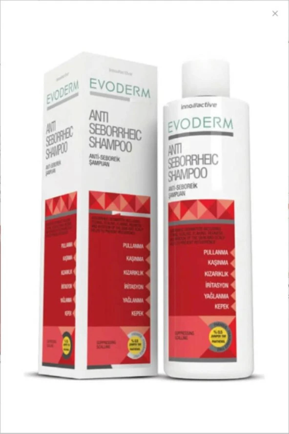 Evoderm Anti-Dandruff Kepeklenmeye Karşı Saç Ve Vücut Şampuanı 200 Ml (SKT:11/2024)