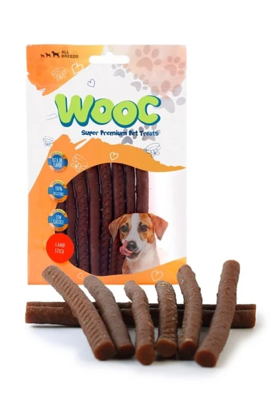 Wooc Köpek Kuzulu Uzun Stick Ödül 80 Gr ürün görseli 1