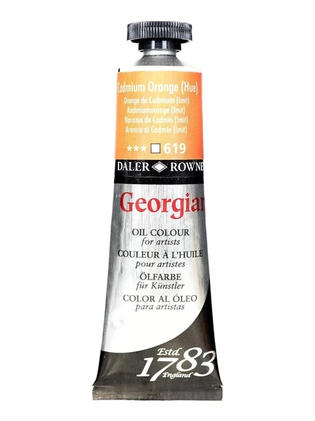 Supertrend Georgian Yağlı Boya 38 ml 619 Cadmium Orange Hue ürün görseli 1