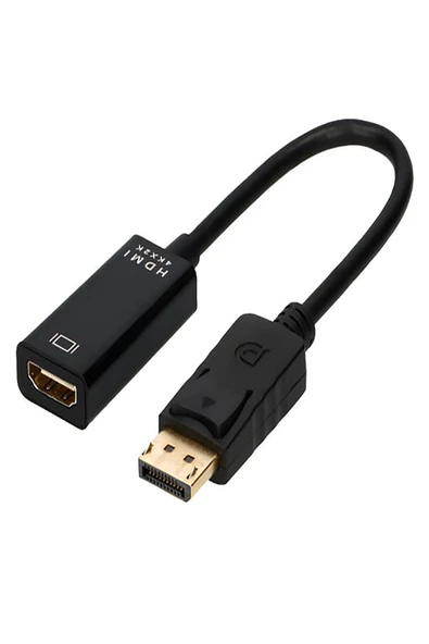 4k*2k Destekli Displayport'dan Hdmi'ya Çevirici Dönüştürücü Taşınılabilir Bilgisayarlar İçin ürün görseli 1