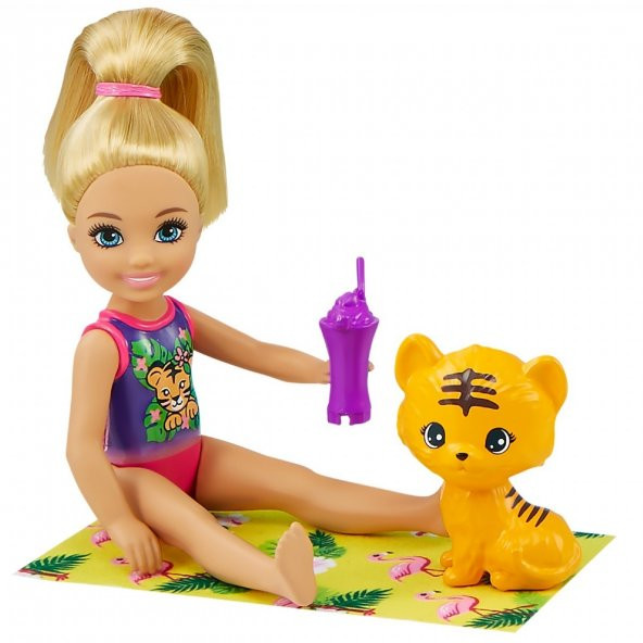 Barbie Chelsea Kayıp Doğum Günü Havuz Partisi Oyun Seti - 2