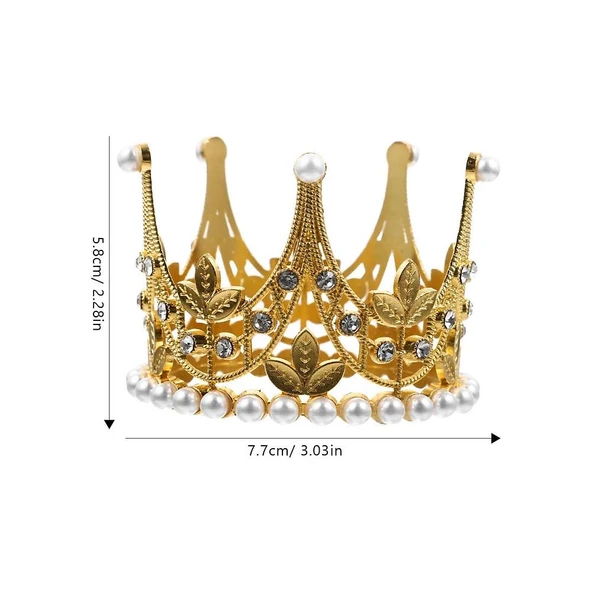 Monalisa Home Metal Pasta Tacı Gold 7cm ürün görseli