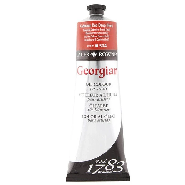 Supertrend Georgian Yağlı Boya 225 ml 504 Cadmium Red Deep Hue ürün görseli 1