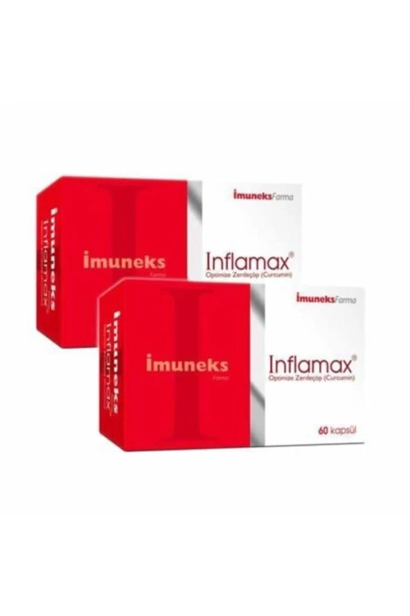 İmuneks Inflamax 60 Kapsül 2'Li PAKET (SKT:11/2025)