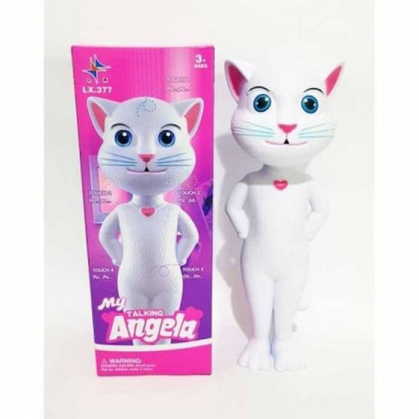 YM TOYS Angela Konuşan Kedi Oyuncak Ses Taklit Özellikli