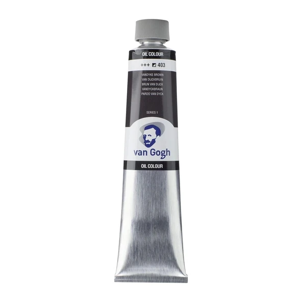 Supertrend Van Gogh Yağlı Boya 200 ml. 403 Vandyke Brown - 1