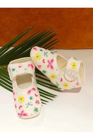 Monalisa Home Lüks Yumuşak Tabanlı Figürlü Bebek Ayakkabısı