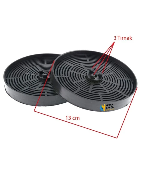 Kumtel Uyumlu DP6X Davlumbaz Aspiratör Karbon Filtresi - Resim 3