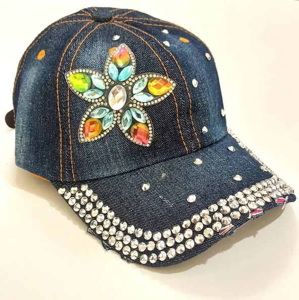 Monalisa Home Şık Taş Detaylı Kadın Şapka ürün görseli