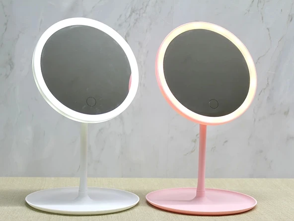 Yuvarlak Ledli Makyaj Aynası ürün görseli