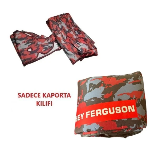 Massey Ferguson 265-285 Serileri Tenteli Traktör Branda Kılıfı - Resim 2